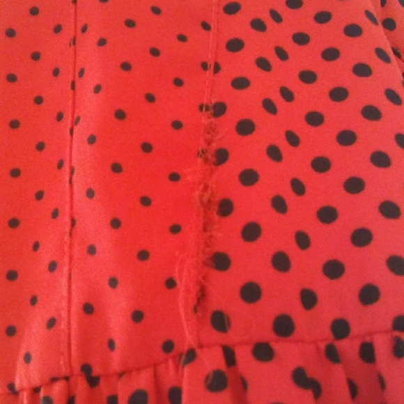 Marilyn monroe black/ red aline dress size m - Picture 3 of 3